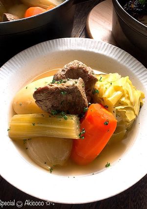 野菜の甘みたっぷり*牛スネ肉のポトフ-レシピのメイン写真