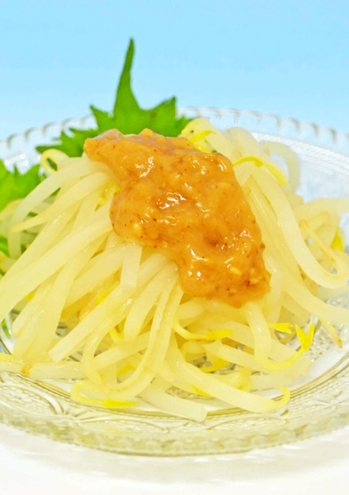 【簡単】もやしのごまドレかけ-レシピのメイン写真