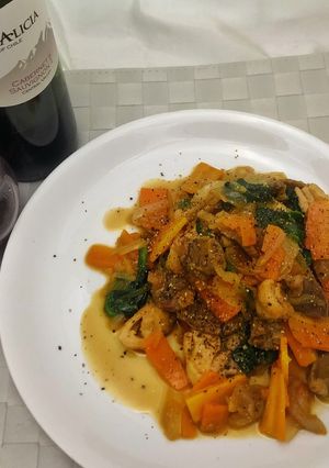 鶏もも肉と砂ズリの炒め物-レシピのメイン写真