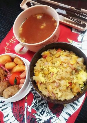 炊き込みリメイク☆バター醤油炒飯♡-レシピのメイン写真