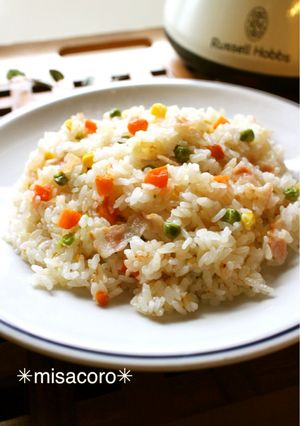 mミックスベジタブルde簡単炊飯器ピラフ-レシピのメイン写真