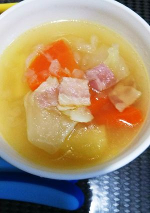 離乳食後期～取り分け親子DE減塩ポトフ☆-レシピのメイン写真