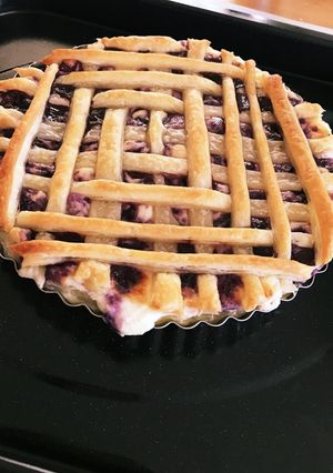 ブルーベリーチーズタルト-レシピのメイン写真