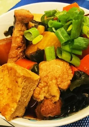 醤油と三温糖と豚バラ煮込み〜台湾台南料理-レシピのメイン写真
