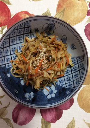 節約！大根皮でキンピラ-レシピのメイン写真