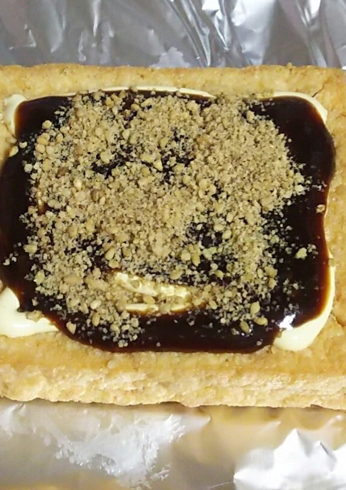 ☆簡単塗って焼く☆厚揚げの味噌マヨ焼き-レシピのメイン写真
