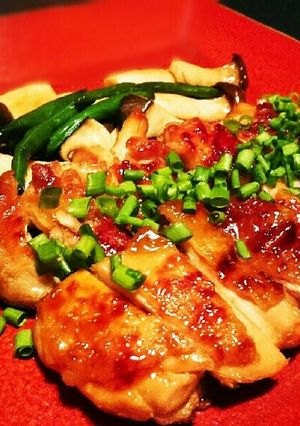 鶏肉とエリンギの照り焼き-レシピのメイン写真