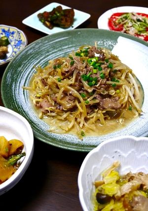 節約!ほったらかし☆牛もやしの生姜旨蒸し-レシピのメイン写真