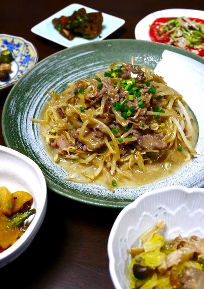 節約！ほったらかし☆牛もやしの生姜旨蒸し-レシピのメイン写真