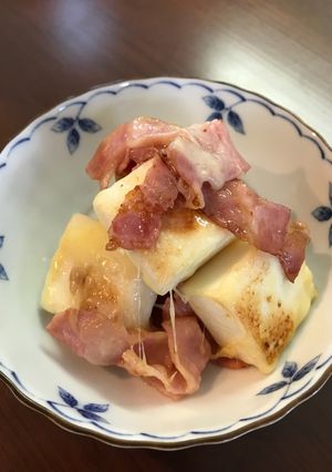 簡単！はんぺんのベーコン炒め-レシピのメイン写真