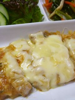 豚ロースのトマト煮とろ~りチーズのせ♪-レシピのメイン写真