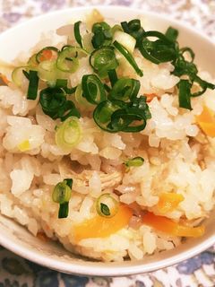 簡単☆ツナ缶で炊き込みご飯-レシピのメイン写真