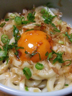 簡単!卵とねぎの、かまたま風うどん-レシピのメイン写真