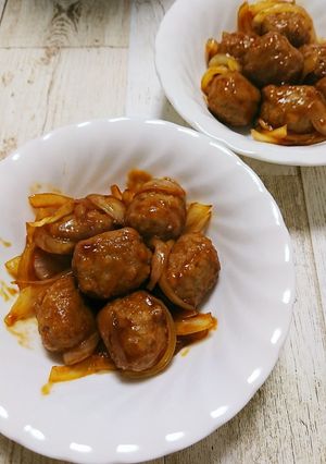 冷凍肉団子で簡単♪甘酢あん-レシピのメイン写真