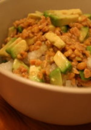 納豆アボガド丼-レシピのメイン写真