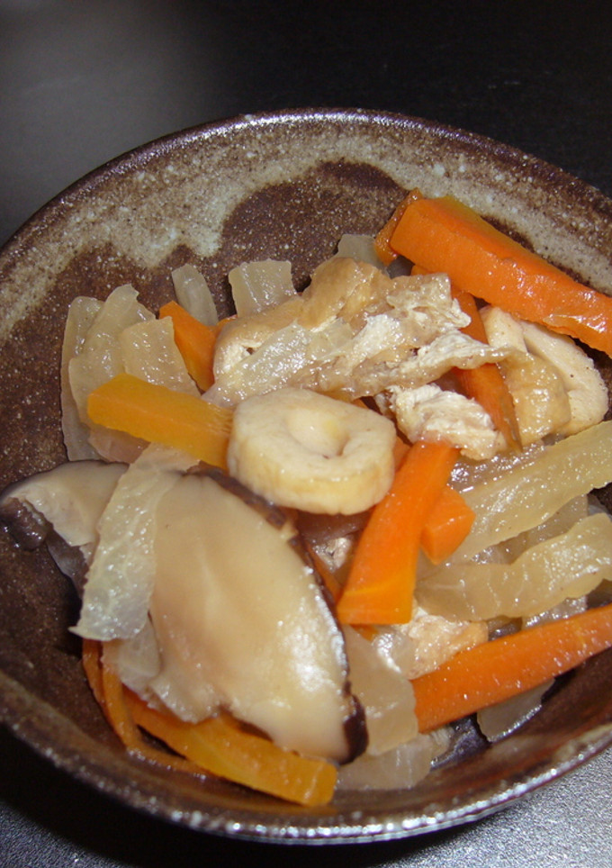 大根の煮物（切り干し大根風）-レシピのメイン写真