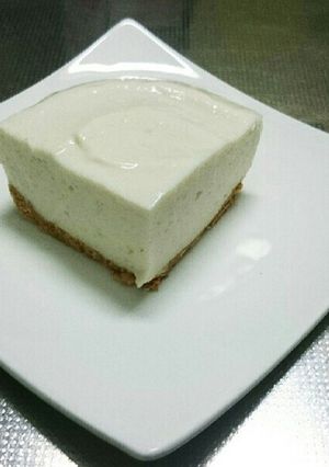 低脂質チーズケーキ(風)@クローン病食-レシピのメイン写真