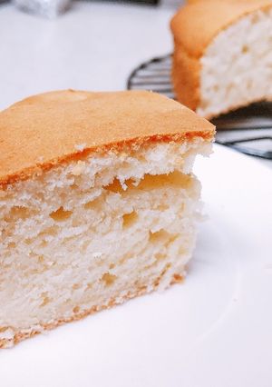 ❁[生クリーム卵白消費]ノンオイルケーキ-レシピのメイン写真