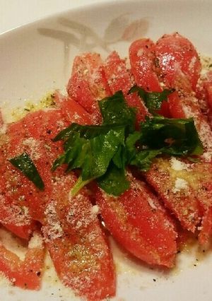 簡単トマトサラダ-レシピのメイン写真