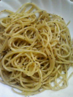 簡単!しそふりかけでパスタ-レシピのメイン写真