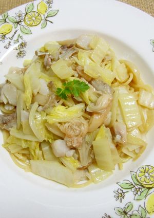 鱈と白菜のペペロンチーノ-レシピのメイン写真