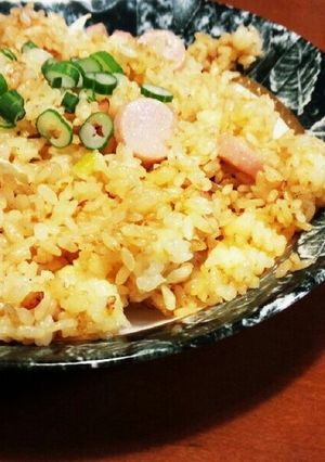 簡単♪パラパラ魚肉ソーセージマヨ炒飯-レシピのメイン写真