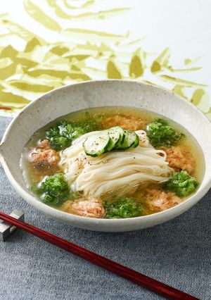 おろしきゅうりのツナそうめん-レシピのメイン写真