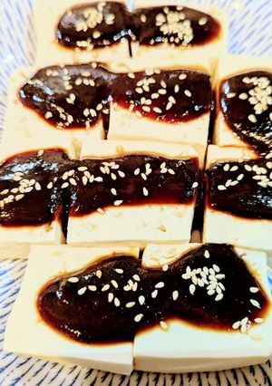 電子レンジで5分!豆腐田楽-レシピのメイン写真