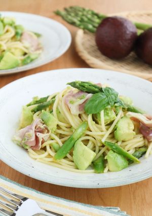 旬野菜を楽しむ◎アスパラガスの冷製パスタ-レシピのメイン写真