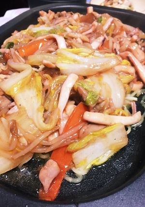 チャーメン あんかけ焼きそば-レシピのメイン写真