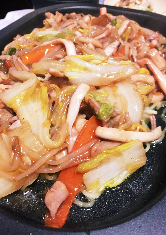 チャーメン あんかけ焼きそば-レシピのメイン写真