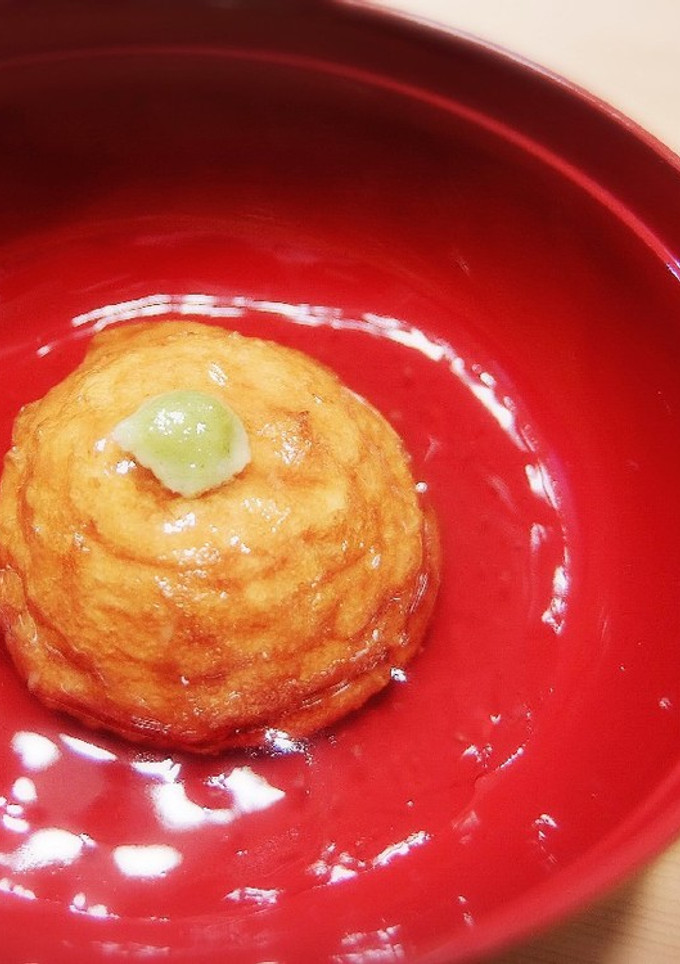 ☆簡単おもてなし☆魚河岸あげのあんかけ☆-レシピのメイン写真