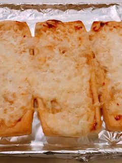 油揚げと蓮根の、ピザ風チーズ焼き!-レシピのメイン写真