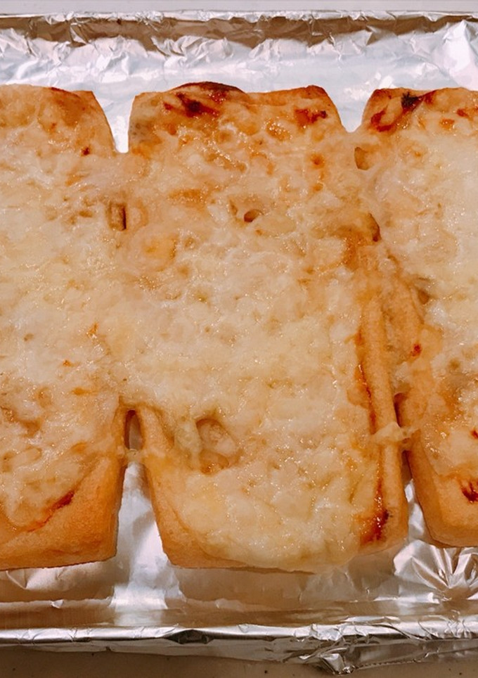 油揚げと蓮根の、ピザ風チーズ焼き！-レシピのメイン写真