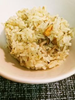 あおさしめじさくらえび!たきこみごはん-レシピのメイン写真