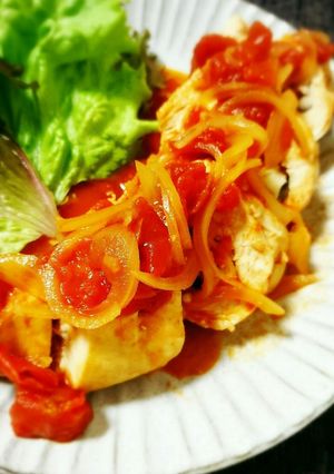 簡単!節約☆きのこと鶏むね肉のロール巻き-レシピのメイン写真