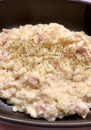 アルデンテがおいしいチーズリゾット-レシピのメイン写真