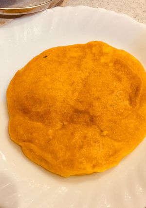 ふわもち★かぼちゃパンケーキ＊卵砂糖なし-レシピのメイン写真