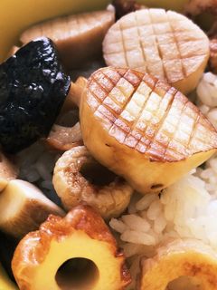 エリンギとちくわのバター醬油炒め丼-レシピのメイン写真