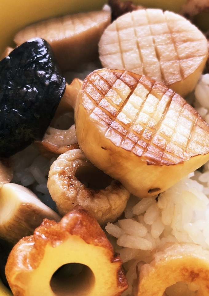 エリンギとちくわのバター醬油炒め丼-レシピのメイン写真