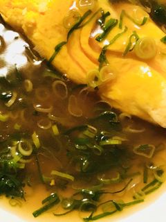 甘辛ネギたっぷりソース☆プレーンオムレツ-レシピのメイン写真