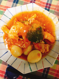 具沢山えびちり-レシピのメイン写真