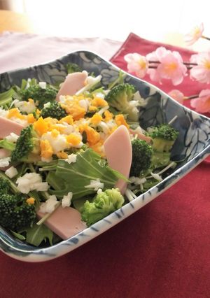 ひな祭りにも♪春色ミモザサラダ-レシピのメイン写真