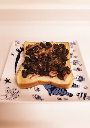 ❁酒粕シナモンあんトースト❁-レシピのメイン写真