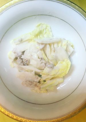 味噌入り塩酒粕ヨーグルトで*白菜のサラダ-レシピのメイン写真