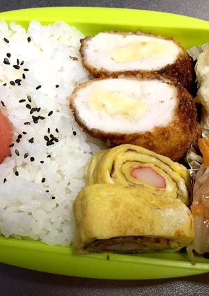 旦那弁当41♥休み明け頑張れ弁当！-レシピのメイン写真