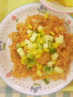簡単給食 タコライス-レシピのメイン写真