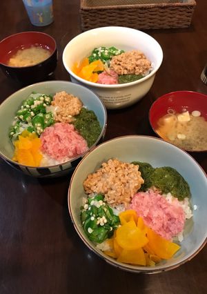 ズボラなバクダン丼-レシピのメイン写真