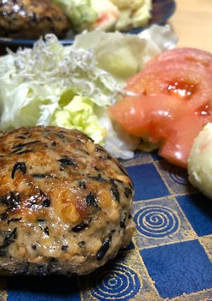 ひじきと大豆のヘルシーハンバーグ-レシピのメイン写真