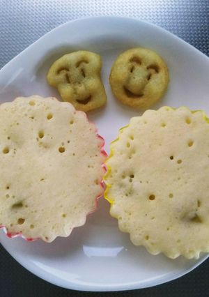 離乳食後期～☆さつまいも蒸しパン-レシピのメイン写真